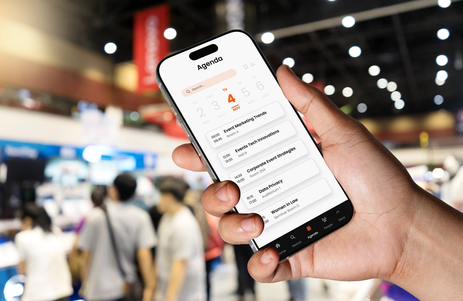 Run Events Your Way feature screenshot